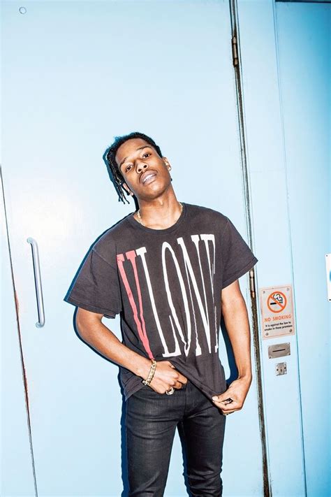 asap rocky wearing vlone.